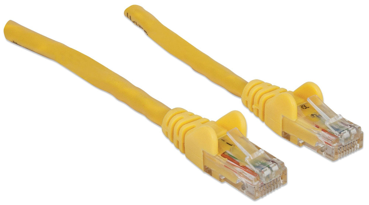 EAN 0766623343725 - Intellinet Cat6 UTP, 5m cable de red Amarillo U/UTP (UTP) imagen 2