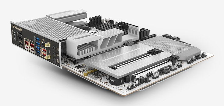 Placa Base Sapphire Nitro+ X870ea Wifi7 Phantom Link Polar 52122-11-40g