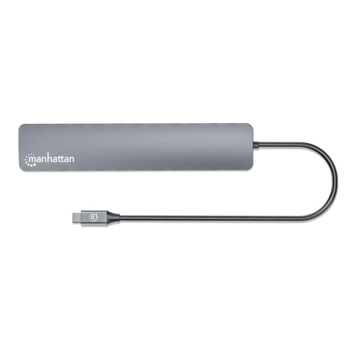 EAN 766623181167 - Manhattan 181167 base para portátil y replicador de puertos Alámbrico USB 3.2 Gen 2 (3.1 Gen 2) Type-C Gri imagen 8