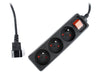 EAN 8716309096621 - Gembird EG-PSU3F-01 limitador de tensión Negro 3 salidas AC 230 V 0,6 m imagen 5