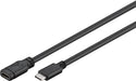 EAN 5715063676455 - Microconnect MC-ITH-USBC-EX-002 cable USB USB 3.2 Gen 1 (3.1 Gen 1) 1,8 m Negro imagen 1