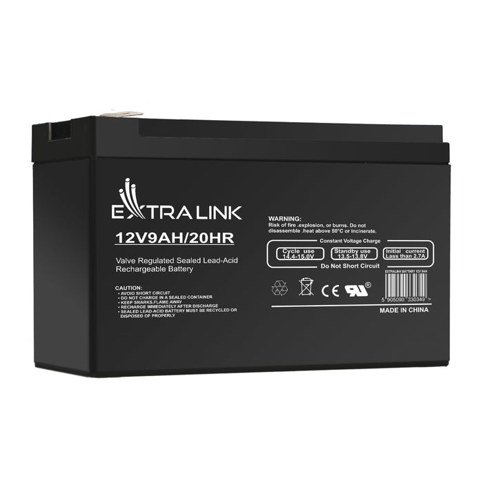 Extralink Akumulator Battery Accumulator Agm 12v 9ah Sealed Lead Acid (Vrla)