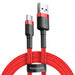 EAN 6953156296336 - Baseus CATKLF-U09 cable USB 3 m USB A USB C Negro, Rojo imagen 4