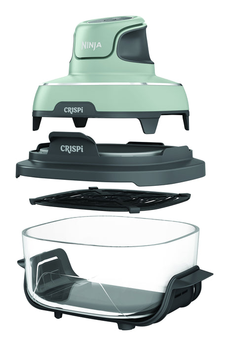 EAN 0622356317634 - Ninja CRISPi Sencillo 4,5 L 1700 W Freidora de aire caliente Verde, Gris, Transparente imagen 2