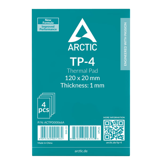EAN 4895265001284 - ARCTIC TP-4 compuesto disipador de calor Parche térmico imagen 2