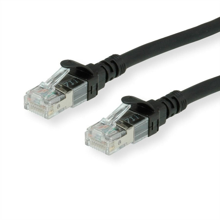 Roline Cable De Red Cat.6a S Ftp (Pimf), Component Level, Lsoh, Schwarz, 0,5 M