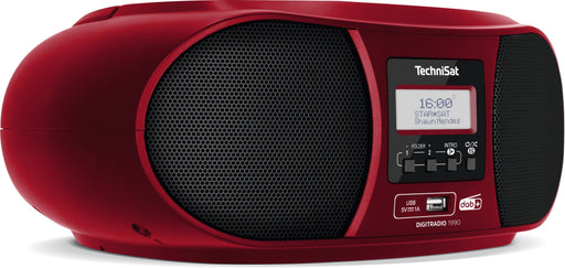 EAN 4019588339521 - TechniSat DigitRadio 1990 Digital 3 W DAB+, FM Rojo Reproducción MP3 imagen 2