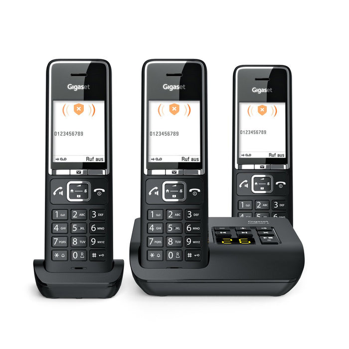 EAN 4250366865843 - Gigaset COMFORT 550A Teléfono analógico Identificador de llamadas Negro imagen 8