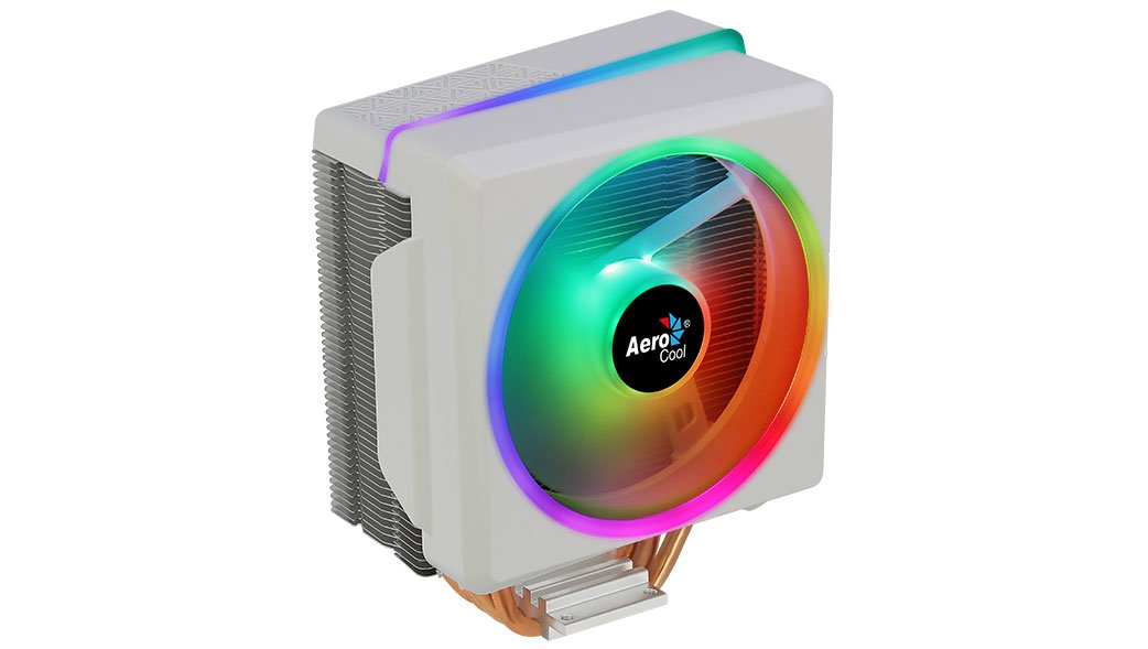 Ventilador Con Disipador Aerocool Cyclon 4f 12cm Blanco
