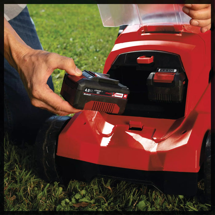 EAN 4006825635898 - Einhell GE-CM 36/37 Li-Solo Cortacésped manual Batería Negro, Rojo imagen 8
