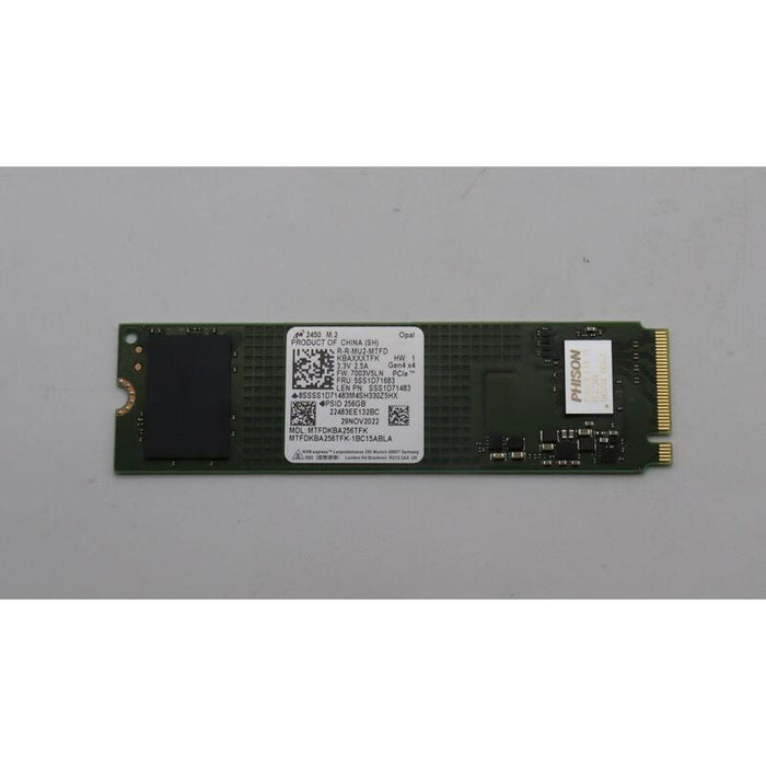 256gb M.2 Nvme Ssd With Pcie  4x4 Interface