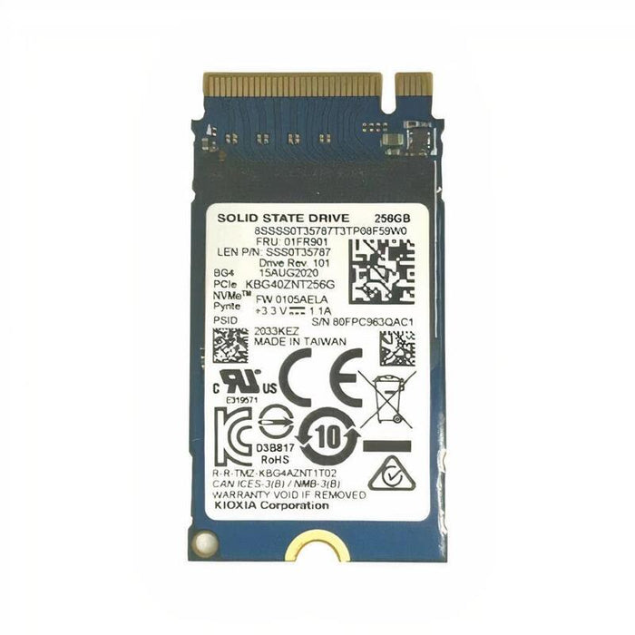 Toshiba Bg4 256gb M.2 Pcie - 2242 Kbg40znt256g Ssd - Warranty: 6m