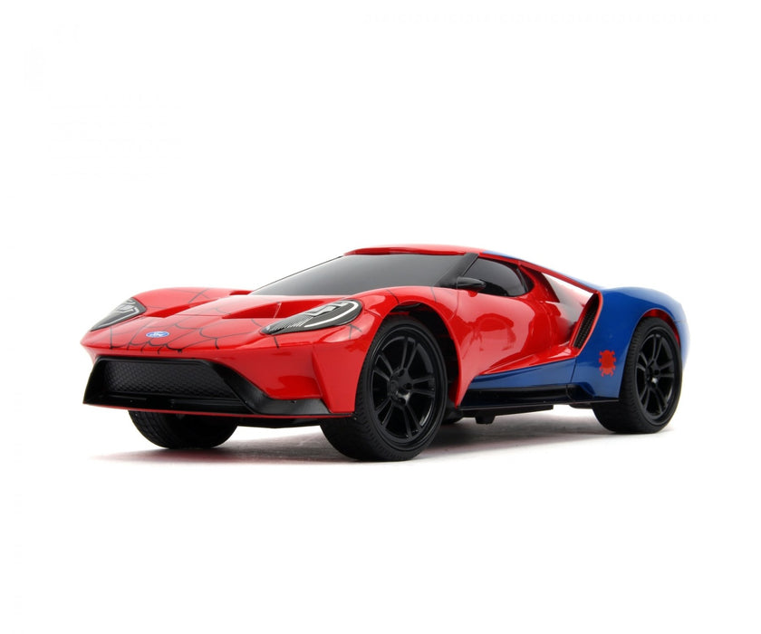 EAN 4006333070389 - Jada Toys Marvel RC Spiderman 2017 Ford GT 1:16 modelo controlado por radio Coche Motor eléctrico imagen 2