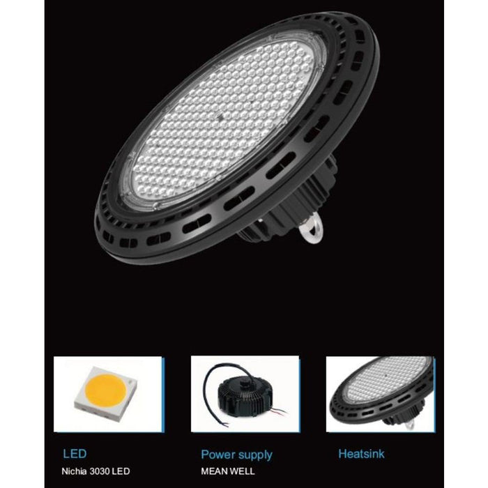 Synergy 21 Led Spot Pendelleuchte Ufo 100w Para Indumrie/Lagerhallen Cw 90°