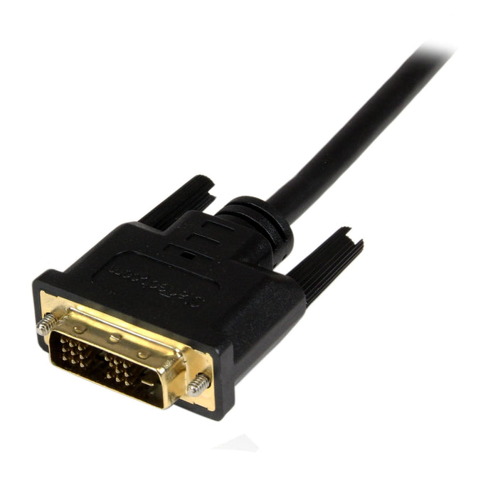 Startech.Com Adaptador Cable Conversor De 1m Mini Hdmi A Dvi-D Para Tablet Y Cámara Cable Adaptador Dvi-D Macho A 19 Pin Mini Hdmi Type C Macho 1 M Blindado Negro Para P/N: Mstcdp122hd