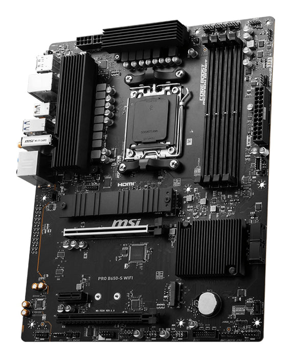 EAN 4711377132862 - MSI PRO B650-S WIFI placa base AMD B650 Zócalo AM5 ATX imagen 3