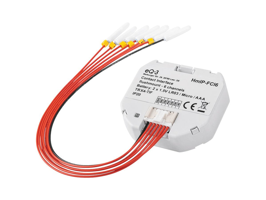 EAN 4047976535019 - Homematic IP HmIP-FCI6 interruptor de luz Blanco imagen 4