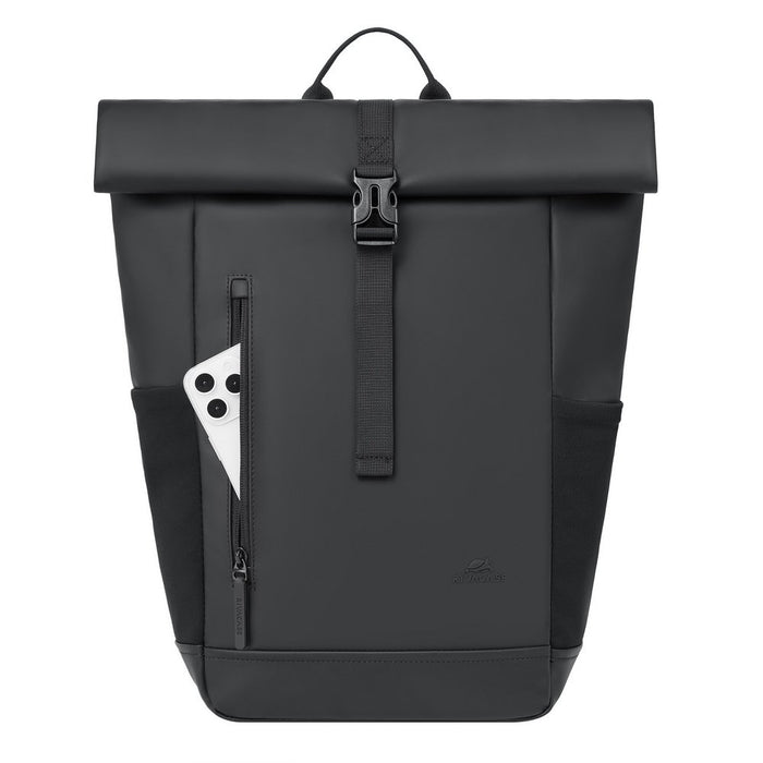 EAN 4260709016221 - Rivacase Eden mochila Mochila enrollable Negro Poliéster, cuero PU imagen 8