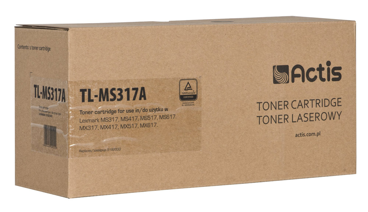 EAN 5901443109525 - Actis TL-MS317A cartucho de tóner 1 pieza(s) Compatible imagen 1