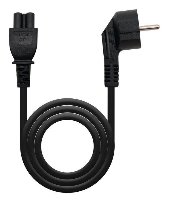 EAN 8433281006539 - Nanocable 10.22.0302 cable de transmisión Negro 1,5 m CEE7/7 C5 acoplador imagen 1