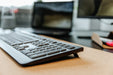 EAN 4025112109836 - CHERRY KW 3000 teclado Universal RF inalámbrico QWERTY Internacional de EE.UU. Negro imagen 3