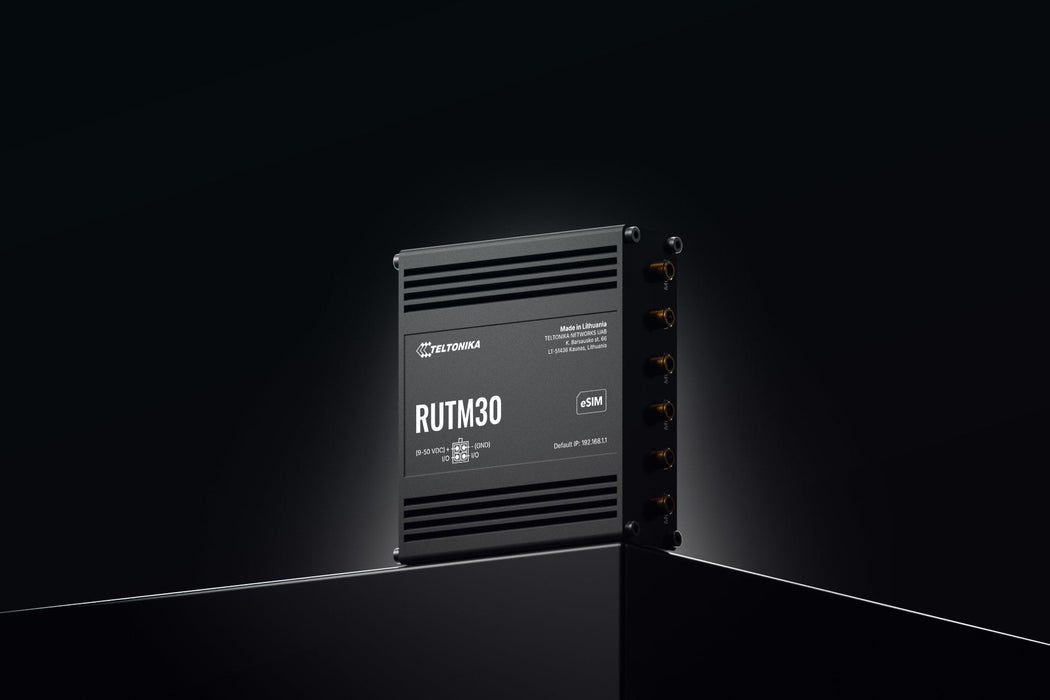 Teltonika Rutm30 Enrutador Celular Industrial 5g Wi-Fi, Esim