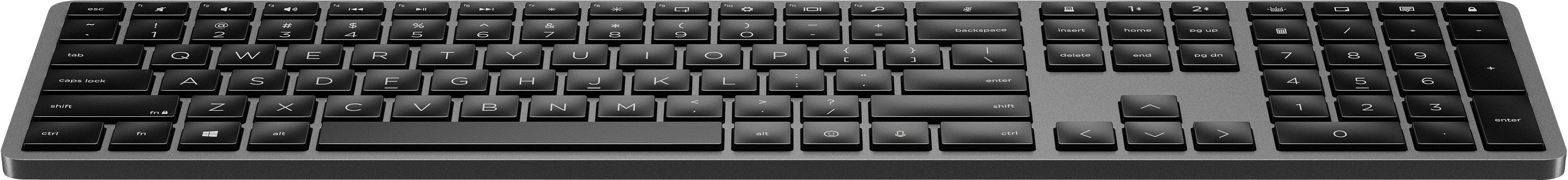 EAN 0196068099282 - HP 975 USB+BT Dual-Mode Wireless Keyboard teclado RF Wireless + Bluetooth Negro imagen 12