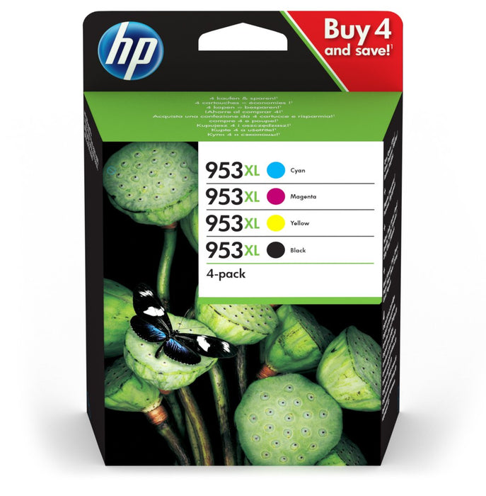 EAN 2200000048004 - HP 953XL cartucho de tinta Original Alto rendimiento (XL) Negro, Cian, Magenta, Amarillo imagen 9