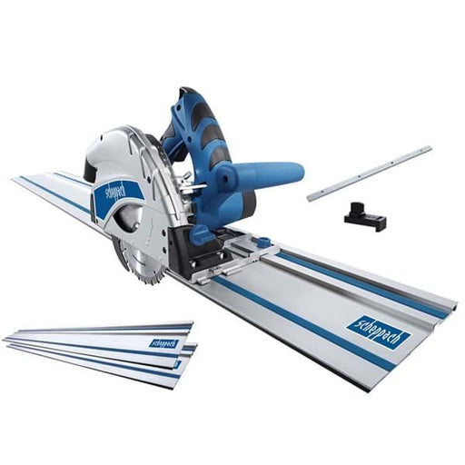 EAN 4046664025665 - Scheppach PL55 16 cm Negro, Azul, Plata 9500 RPM 1200 W imagen 1