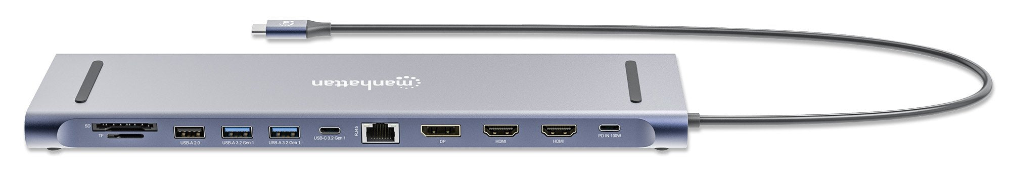 EAN 0766623190305 - Manhattan 190305 base para portátil y replicador de puertos Alámbrico USB 3.2 Gen 1 (3.1 Gen 1) Type-C Pl imagen 12