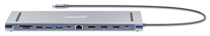 EAN 0766623190305 - Manhattan 190305 base para portátil y replicador de puertos Alámbrico USB 3.2 Gen 1 (3.1 Gen 1) Type-C Pl imagen 12