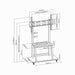 EAN 8716309128421 - Gembird TVS-100F-01 soporte para pantalla de señalización 2,54 m (100") Negro imagen 5
