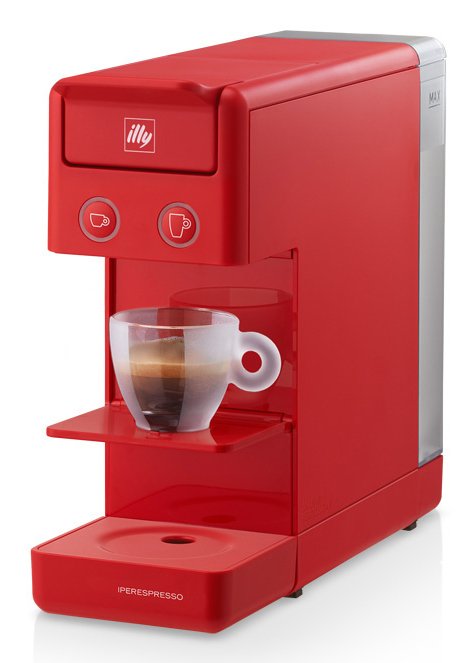 Cafetera  Illy M.D.C. Iperespresso A Capsule Y3.3 14 Caps Incluse Rosso