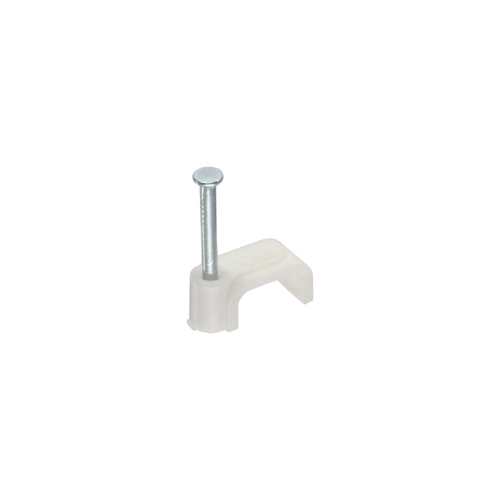 Inline 100 Uds. Pack Grapa Cuadrado 10mm Blanco