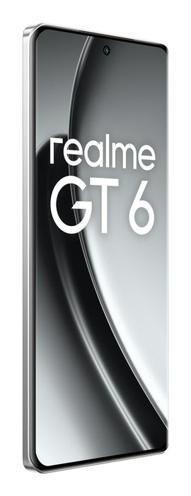 EAN 6941764433502 - realme GT 6 17,2 cm (6.78") SIM doble Android 14 5G USB Tipo C 8 GB 256 GB 5500 mAh Plata imagen 5