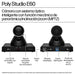 EAN 0198122304387 - HP Poly Studio E60 Smart Camera 4K MPTZ with 12x Optical Zoom 8 MP Negro 3840 x 2160 Pixeles 60 pps imagen 4