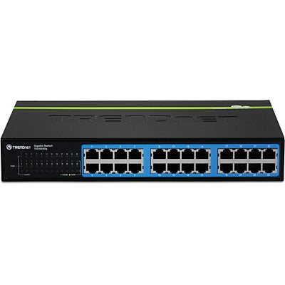 EAN 0710931610215 - Trendnet TEG-S24DG switch No administrado Negro imagen 3