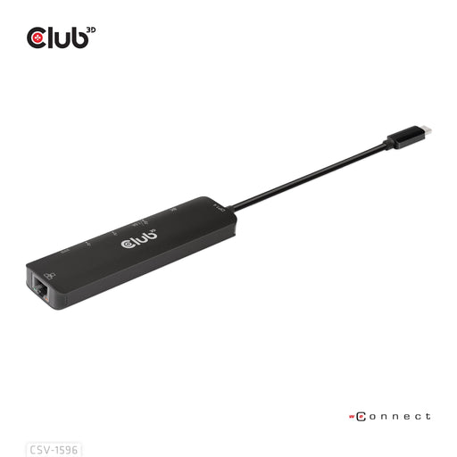 EAN 8719214472344 - CLUB3D CSV-1596 base para portátil y replicador de puertos USB 3.2 Gen 1 (3.1 Gen 1) Type-C Negro imagen 2