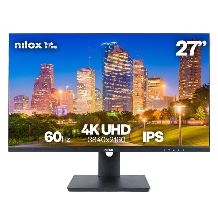 EAN 8431775035317 - Nilox MONITOR 27" NXM274KD11 IPS 4K 350 2HDMI DP USB 5MS pantalla para PC 68,6 cm (27") 3840 x 2160 Pixel imagen 1
