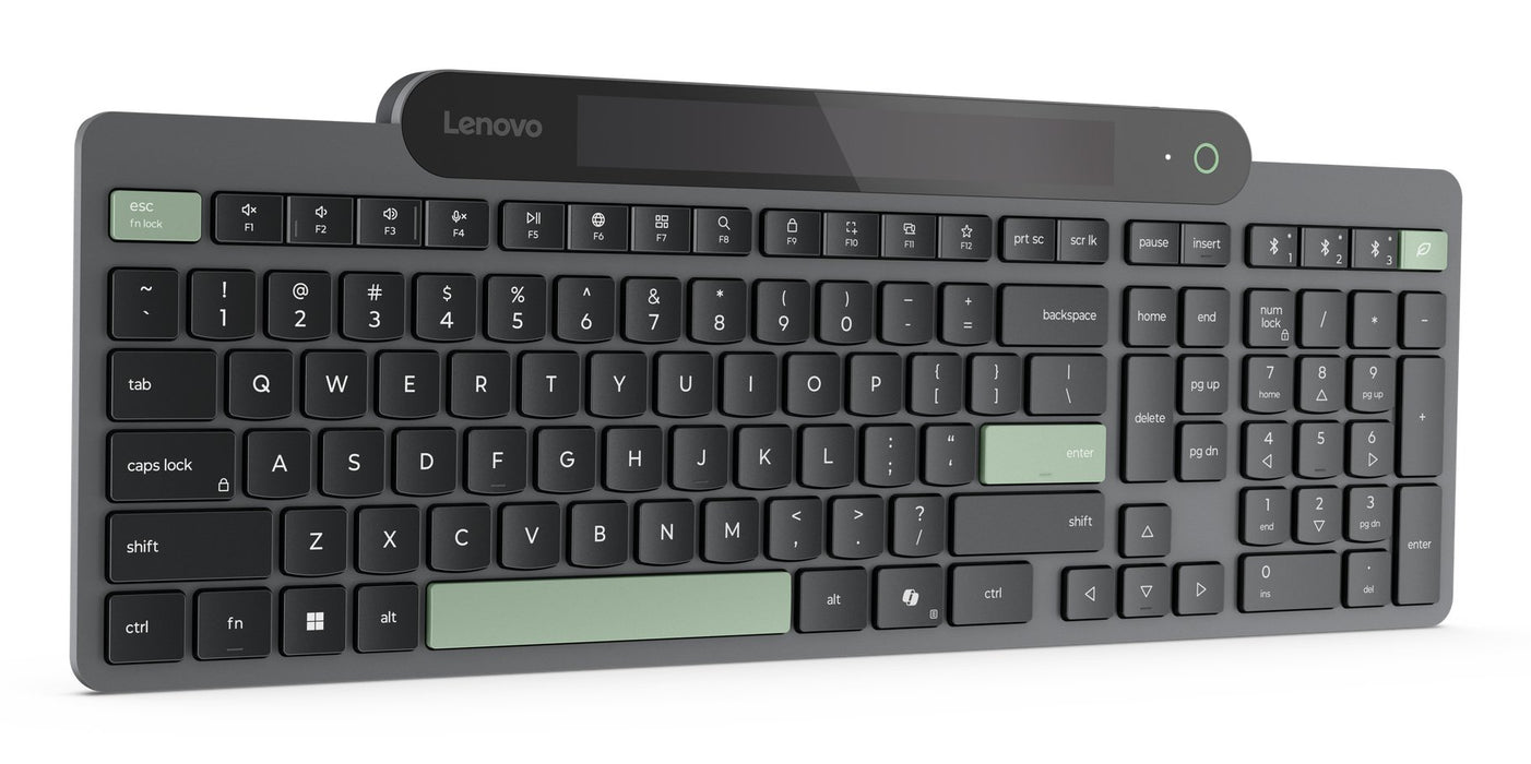 EAN 0195892118138 - Lenovo 4Y41R69494 teclado Hogar / Oficina Bluetooth Inglés de EE. UU. Negro, Verde imagen 5