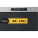 EAN 8003437396830 - Whirlpool Microwaves Acero inoxidable Solo microondas Integrado 22 L 750 W imagen 1