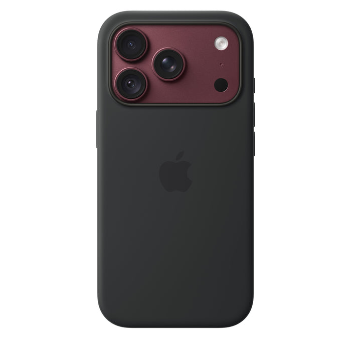 Iphone 18 Pro Silicone Case With Magsafe - Black