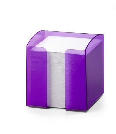 Caja De Notas Durable Trend Violeta Translúcida