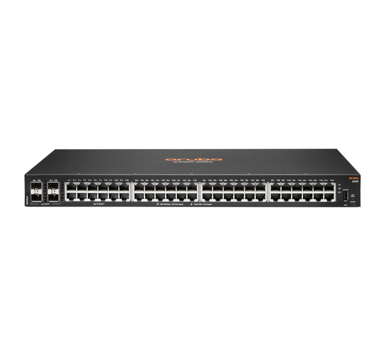 EAN 0190017560175 - HPE Aruba Networking Aruba 6000 48G 4SFP Gestionado L3 Gigabit Ethernet (10/100/1000) 1U imagen 1