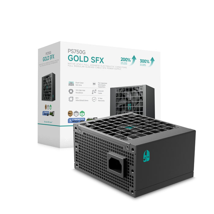 750w Deepcool Ps750g Sfx Atx 3.1 80 Plus Gold