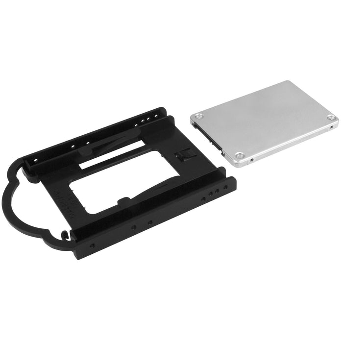 EAN 0065030866385 - StarTech.com BRACKET125PT panel bahía disco duro 8,89 cm (3.5") Panel de instalación Negro imagen 4