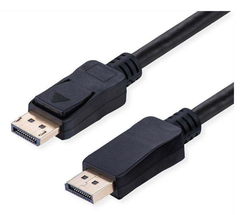 Value Displayport Cable, V2.1, 16k, 80gbit S, Dp St - St, Schwarz, 5 M