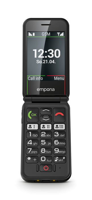EAN 9005613168872 - Emporia SIMPLICITYglam 7,11 cm (2.8") 106 g Blanco Teléfono para personas mayores imagen 6