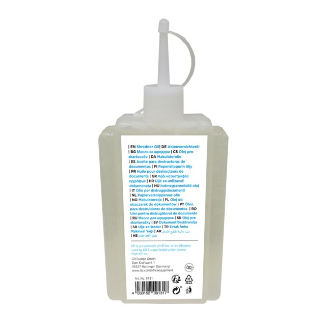 EAN 4030152091317 - HP 9131 accesorio para destructoras de papel Aceite lubricante 1 pieza(s) imagen 2