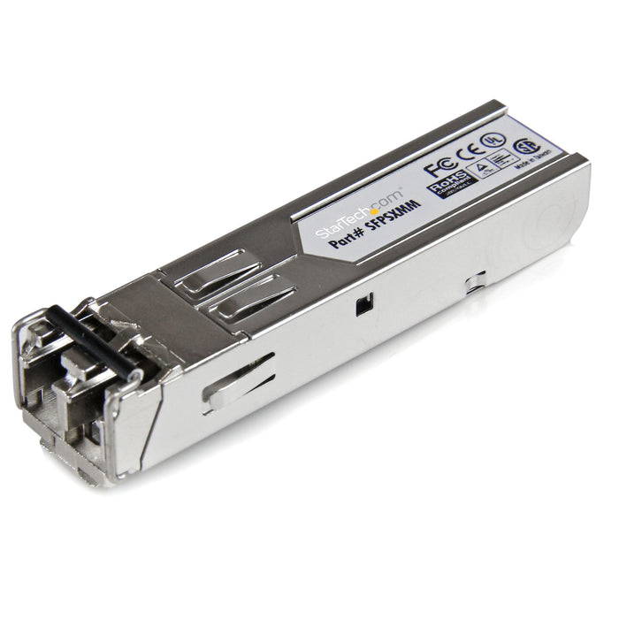 Startech.Com Módulo Transceptor Sfp De Fibra Lc Multimodo 1000base-Sx Msa De 1000mbps Ddm Dom Hasta 550m Módulo De Transceptor Sfp (Mini-Gbic) 1gbe 1000base-Sx Lc De Modos Múltiples Hasta 550 M 850 Nm Para P/N: Mcm1110sfp